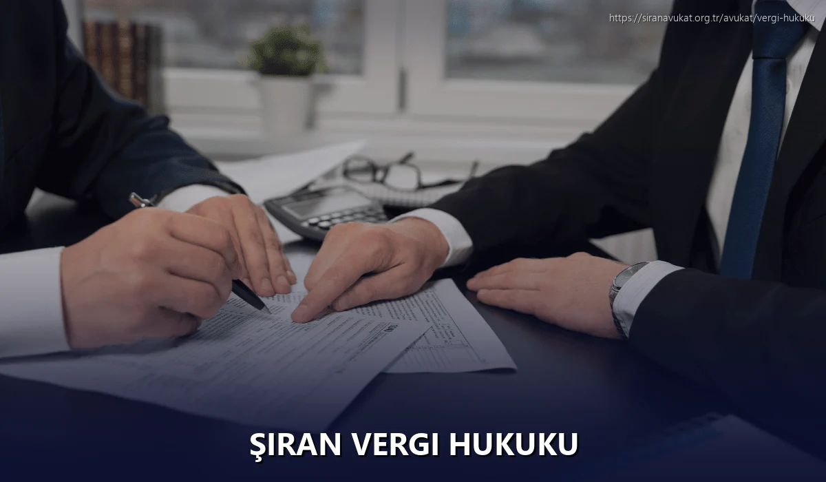 Şiran Vergi Hukuku
